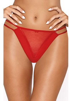 Stringi z paseczkami czerwone Ellie, Kolor czerwony, Rozmiar S, PariPari Lingerie ze sklepu Intymna w kategorii Majtki damskie - zdjęcie 187643006
