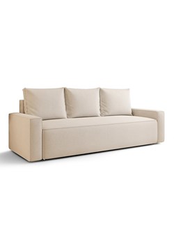 Beżowa rozkładana sofa tapicerowana N4-Z29 ze sklepu Edinos.pl w kategorii Sofy i kanapy - zdjęcie 187643015