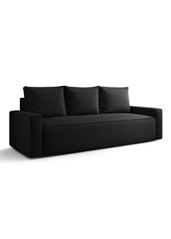 Czarna sofa z funkcją spania i pojemnikiem C5-R50 ze sklepu Edinos.pl w kategorii Sofy i kanapy - zdjęcie 187643037