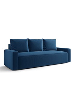 Niebieska sofa z pojemnikiem i funkcją spania E6-C32 ze sklepu Edinos.pl w kategorii Sofy i kanapy - zdjęcie 187643049