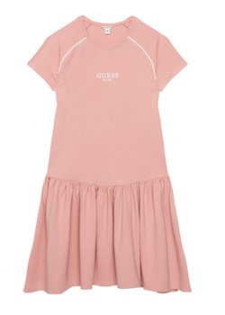 Guess Sukienka codzienna J6RK02 KCY62 Różowy Regular Fit ze sklepu MODIVO w kategorii Sukienki dziewczęce - zdjęcie 187643296