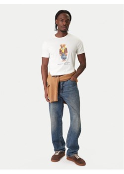 Polo Ralph Lauren T-Shirt 710P07346001 Biały Regular Fit ze sklepu MODIVO w kategorii T-shirty męskie - zdjęcie 187643316