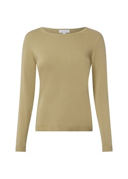brookshire Damska dzianinowa koszulka z długim rękawem Kobiety Bawełna trzcinowy jednolity ze sklepu vangraaf w kategorii Bluzki damskie - zdjęcie 187643635