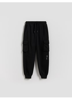 Reserved - Spodnie cargo - czarny ze sklepu Reserved w kategorii Spodnie chłopięce - zdjęcie 187643735
