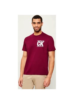Calvin Klein T-shirt CORNER GRAPHIC | Regular Fit ze sklepu Gomez Fashion Store w kategorii T-shirty męskie - zdjęcie 187644546