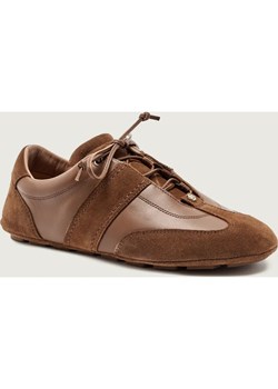 BOSS BLACK Sneakersy Roxanne_Lowp_sdna | zamsz ze sklepu Gomez Fashion Store w kategorii Buty sportowe damskie - zdjęcie 187644578