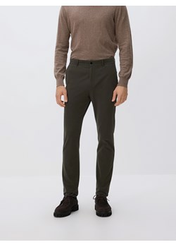 Reserved - Spodnie chino slim fit - zielony ze sklepu Reserved w kategorii Spodnie męskie - zdjęcie 187644986