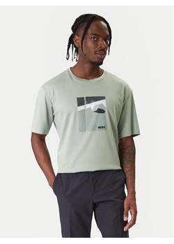 BOSS T-Shirt Join 50554365 Zielony Regular Fit ze sklepu MODIVO w kategorii T-shirty męskie - zdjęcie 187646378