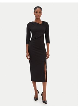 Rinascimento Sukienka koktajlowa CFC0126635003 Czarny Slim Fit ze sklepu MODIVO w kategorii Sukienki - zdjęcie 187646385