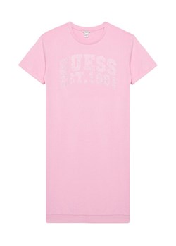 Guess Sukienka codzienna J6RK00 KA6R4 Różowy Regular Fit ze sklepu MODIVO w kategorii Sukienki dziewczęce - zdjęcie 187646449