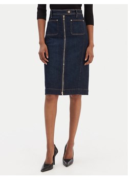 Guess Spódnica jeansowa W6RD0U D6881 Granatowy Regular Fit ze sklepu MODIVO w kategorii Spódnice - zdjęcie 187646458