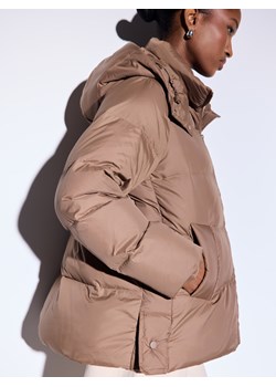 Mohito - Kurtka puchowa oversize - brązowy ze sklepu Mohito w kategorii Kurtki damskie - zdjęcie 187646927