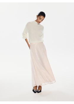 Reserved - Spódnica midi z cekinami - różowy ze sklepu Reserved w kategorii Spódnice - zdjęcie 187647238