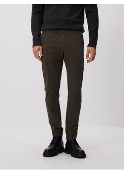 Reserved - Spodnie chino slim fit - zielony ze sklepu Reserved w kategorii Spodnie męskie - zdjęcie 187647295
