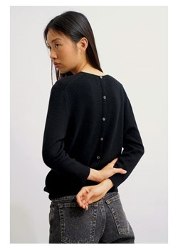 AUTHENTIC CASHMERE Kaszmirowy sweter &quot;Estaris&quot; w kolorze czarnym ze sklepu Limango Polska w kategorii Swetry damskie - zdjęcie 187647518