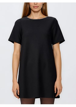 Reserved - Sukienka z ozdobnym dekoltem - czarny ze sklepu Reserved w kategorii Sukienki - zdjęcie 187647907