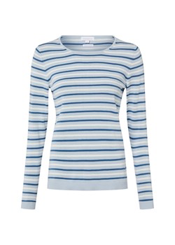 brookshire Sweter damski z dzianiny Kobiety Bawełna jasnoniebieski w paski ze sklepu vangraaf w kategorii Swetry damskie - zdjęcie 187647955