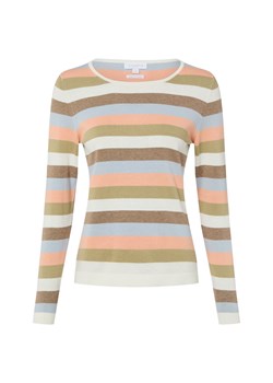 brookshire Sweter damski z dzianiny Kobiety Bawełna écru w paski ze sklepu vangraaf w kategorii Swetry damskie - zdjęcie 187647956