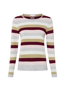 brookshire Sweter damski z dzianiny Kobiety Bawełna jasny szary w paski ze sklepu vangraaf w kategorii Swetry damskie - zdjęcie 187647957