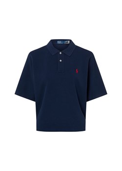 Polo Ralph Lauren Damska koszulka polo Kobiety Bawełna granatowy jednolity ze sklepu vangraaf w kategorii Bluzki damskie - zdjęcie 187647967