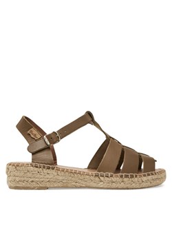 Espadryle Toni Pons Emma Khaki ze sklepu eobuwie.pl w kategorii Espadryle damskie - zdjęcie 187648269