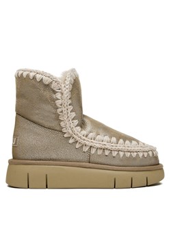 Śniegowce Mou MU.FW531002B Beżowy ze sklepu eobuwie.pl w kategorii Śniegowce damskie - zdjęcie 187648276