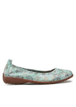 Baleriny Josef Seibel Fenja 01 74801 372 612 Zielony ze sklepu eobuwie.pl w kategorii Balerinki - zdjęcie 187648368