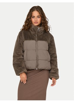 ONLY Kurtka zimowa 15292945 Szary Regular Fit ze sklepu MODIVO w kategorii Kurtki damskie - zdjęcie 187648776
