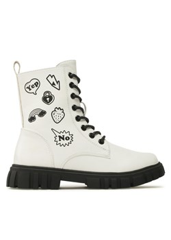 Nelli Blu Trapery CS5827-12 Biały ze sklepu MODIVO w kategorii Buty zimowe dziecięce - zdjęcie 187648786