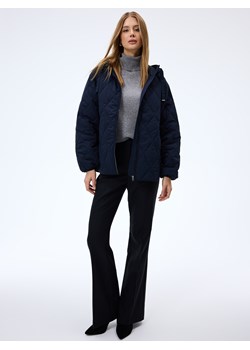 Mohito - Kurtka z kapturem - granatowy ze sklepu Mohito w kategorii Kurtki damskie - zdjęcie 187649476