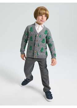 Sinsay - Sweter z motywem świątecznym - szary ze sklepu Sinsay w kategorii Swetry chłopięce - zdjęcie 187650438
