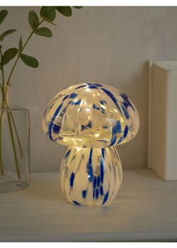 Sinsay - Lampka LED z kształcie grzybka - niebieski ze sklepu Sinsay w kategorii Oświetlenie led - zdjęcie 187650445