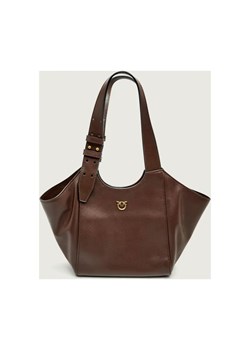 Pinko Skórzana torebka na ramię TOTE MINI ze sklepu Gomez Fashion Store w kategorii Torby Shopper bag - zdjęcie 187650559
