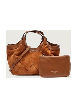 GIANNI CHIARINI Kuferek + saszetka DUA | zamsz ze sklepu Gomez Fashion Store w kategorii Kuferki - zdjęcie 187650566