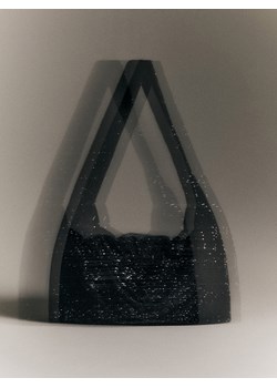 Reserved - Torebka hobo ze strassem - czarny ze sklepu Reserved w kategorii Torebki hobo - zdjęcie 187652107