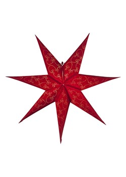 STAR Trading Gwiazda papierowa &quot;Decorus&quot; w kolorze czerwonym - Ø 63 cm ze sklepu Limango Polska w kategorii Oświetlenie - zdjęcie 187652358
