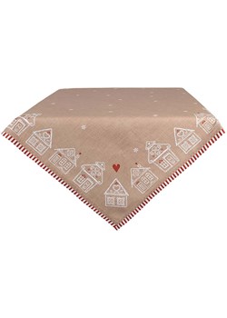 Clayre &amp; Eef Obrus w kolorze beżowym - 100 x 100 cm ze sklepu Limango Polska w kategorii Obrusy i bieżniki - zdjęcie 187652367