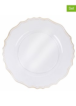 Villa d´Este Podtalerze (6 szt.) &quot;Versailles&quot; w kolorze złotym - Ø 33 cm ze sklepu Limango Polska w kategorii Naczynia - zdjęcie 187652577