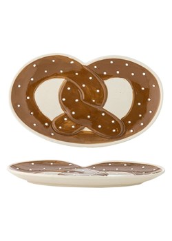 Bloomingville Taca &quot;Treats&quot; w kolorze jasnobrązowym do serwowania - 23,5 x 14 cm ze sklepu Limango Polska w kategorii Misy i tace dekoracyjne - zdjęcie 187652718