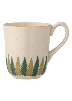 Bloomingville Kubek &quot;Spruce&quot; w kolorze beżowo-zielonym - 350 ml ze sklepu Limango Polska w kategorii Dzbanki i zaparzacze - zdjęcie 187652767