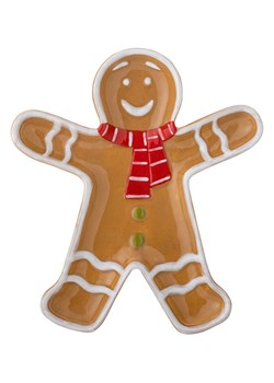 Bloomingville Taca &quot;Ginnie&quot; w kolorze jasnobrązowym o serwowania - 18 x 16 cm ze sklepu Limango Polska w kategorii Misy i tace dekoracyjne - zdjęcie 187652769