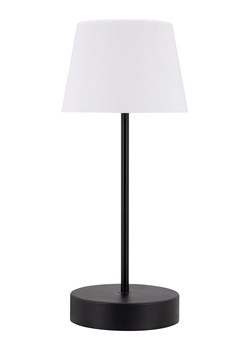 Remember Lampa stołowa LED &quot;Oscar&quot; w kolorze biało-czarnym - wys. 33,5 x Ø 14,5 cm ze sklepu Limango Polska w kategorii Oświetlenie - zdjęcie 187652929