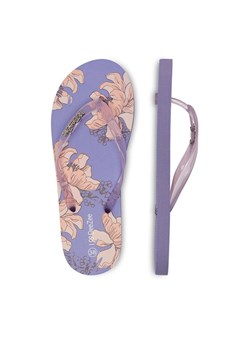 DeeZee Japonki P3020051W Fioletowy ze sklepu MODIVO w kategorii Klapki damskie - zdjęcie 187653075