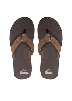 Quiksilver Japonki AQYL101323 Khaki ze sklepu MODIVO w kategorii Klapki męskie - zdjęcie 187653139