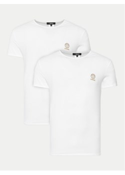 Versace Komplet t-shirtów AU10193 1A10011 Biały Slim Fit ze sklepu MODIVO w kategorii T-shirty męskie - zdjęcie 187653147
