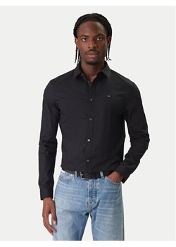 Tommy Jeans Koszula DM0DM04405 Czarny Slim Fit ze sklepu MODIVO w kategorii Koszule męskie - zdjęcie 187653197