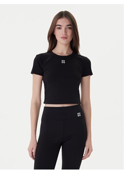 Hugo T-Shirt Delanor 50512000 Czarny Slim Fit ze sklepu MODIVO w kategorii Bluzki damskie - zdjęcie 187653257