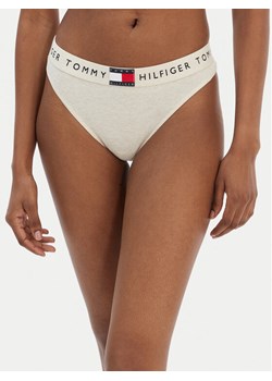 Tommy Hilfiger Stringi UW0UW06227 Écru ze sklepu MODIVO w kategorii Majtki damskie - zdjęcie 187653258