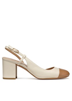 Geox Czółenka D Virnilisa 65 D55YYA 0TUBC C1056 Beżowy ze sklepu MODIVO w kategorii Sandały damskie - zdjęcie 187653317