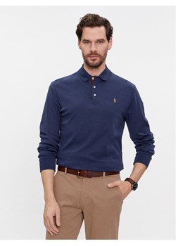 Polo Ralph Lauren Polo 710671785010 Granatowy Custom Slim Fit ze sklepu MODIVO w kategorii T-shirty męskie - zdjęcie 187653379